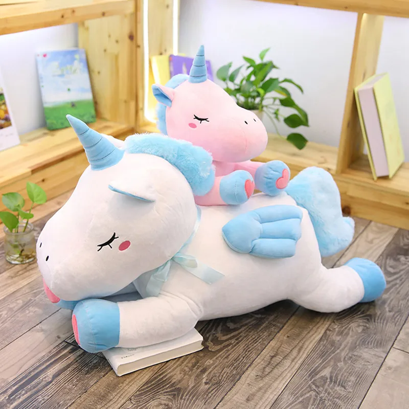 MIAOOWA 1PC Cartoon Lovely Unicorn Animal Doll Plush Stuffed Soft Pillow Cute Uuicorn Horse Doll Toy Children Baby Birthday Gift
MIAOOWA 1PC Cartoon Lovely Unicorn Animal Doll Plush Stuffed Soft Pillow Cute Uuicorn Horse Doll Toy Children Baby Birthday Gift