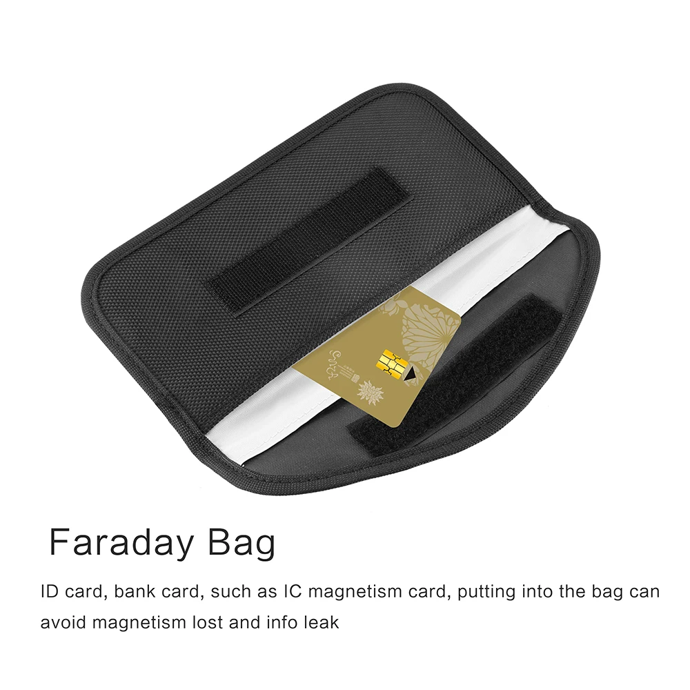 AOZBZ Oxford Cloth Signal Blocking Bag Black 90Db Car Accessories Block Cell Phone GPS Signal To Prevent Tracking
AOZBZ Oxford Cloth Signal Blocking Bag Black 90Db Car Accessories Block Cell Phone GPS Signal To Prevent Tracking