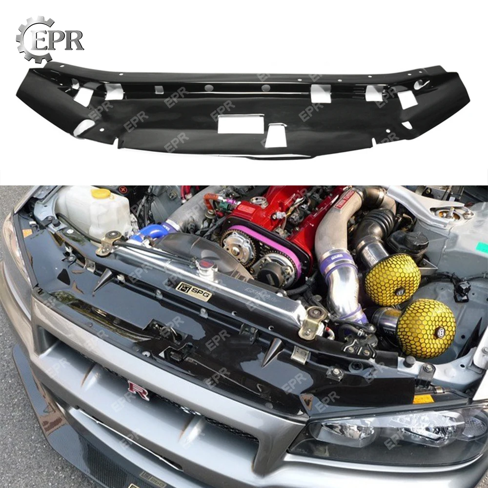 Для Nissan Skyline R34 GTR FRP стекловолокно для гаража защита охлаждающая панель Корпус
