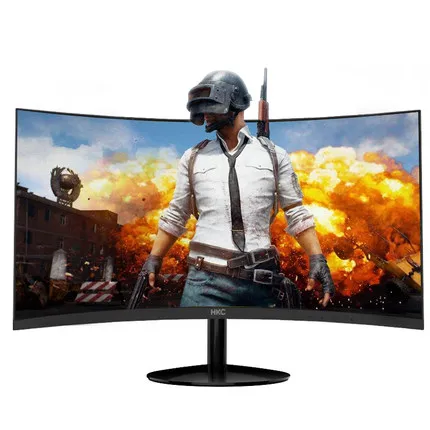 Изогнутый игровой монитор HKC 27 дюймов HDMI eye screen PS4 C27F ЖК экран для компьютера