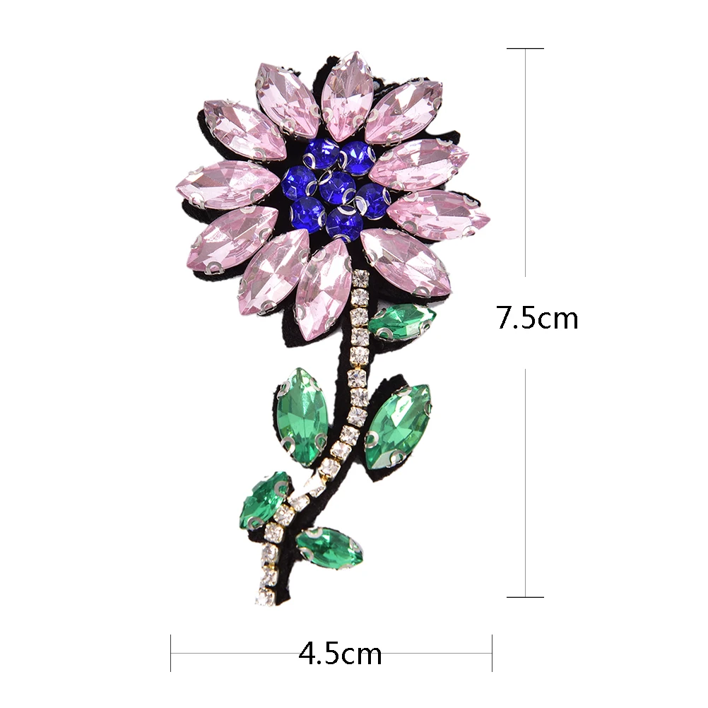 1PCS Pink Flower Beaded Patch Rhinestone Decoration DIY Bag Accessories for Bag Parts Beading Applique
1PCS Pink Flower Beaded Patch Rhinestone Decoration DIY Bag Accessories for Bag Parts Beading Applique
