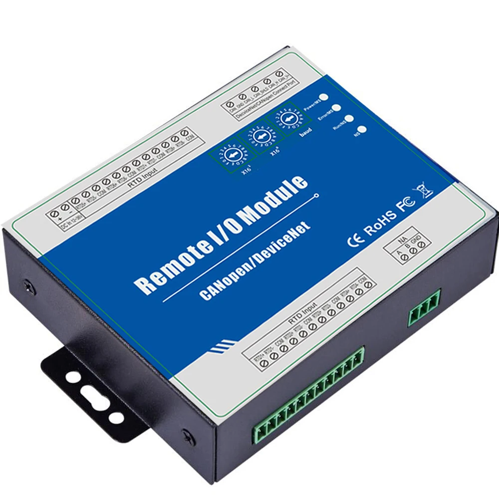 High Precision Data Acquisition module Support Standard CANopen Thermal Resistance Temperature Transmitter M240C
High Precision Data Acquisition module Support Standard CANopen Thermal Resistance Temperature Transmitter M240C