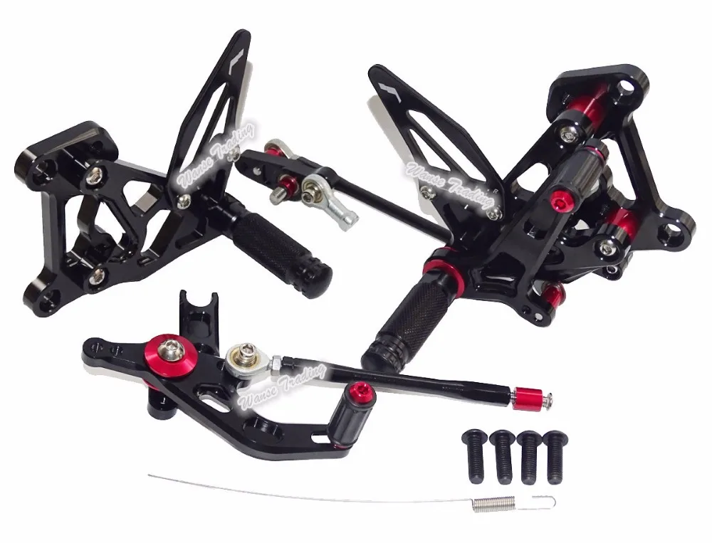 Регулируемые наездники задние наборы Rearset Подножка для ног колышки для MV Agusta F3 Brutale Dragster 675 800 2012 2013 2014 2015
Регулируемые наездники задние наборы Rearset Подножка для ног колышки для MV Agusta F3 Brutale Dragster 675 800 2012 2013 2014 2015