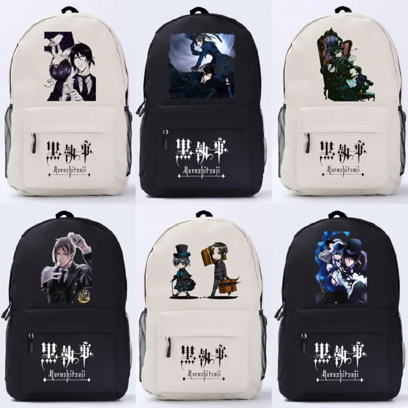 Kuroshitsuji Anime backpack preppy style unisex high quality large capacity cute
Kuroshitsuji Anime backpack preppy style unisex high quality large capacity cute
