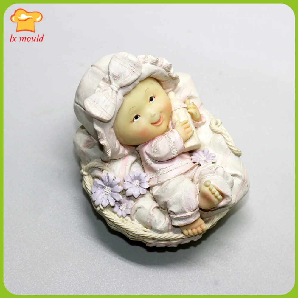 New 3D Cradle Angel Silicone Mold Cake Decorating Soap DIY Aromatherapy Plaster Candle Silicone Mold
New 3D Cradle Angel Silicone Mold Cake Decorating Soap DIY Aromatherapy Plaster Candle Silicone Mold