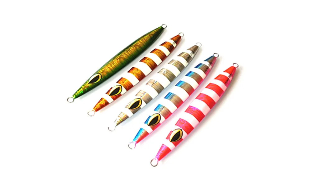 3PCS Fishing Ocean Boat Glow Zebra Slow Jig Deep sea Jigging Jigbait Spoon Lure baits 200g 250g
3PCS Fishing Ocean Boat Glow Zebra Slow Jig Deep sea Jigging Jigbait Spoon Lure baits 200g 250g