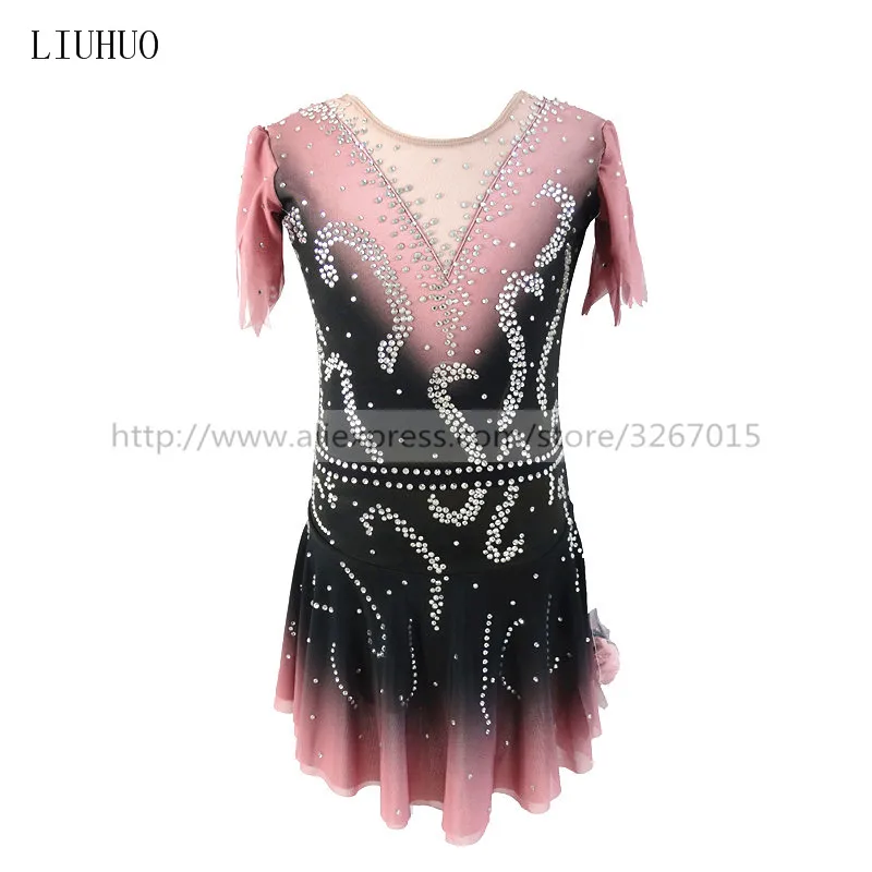 LIUHUO Figure Skating Dress Women Girls Ice Performance Rhythmic Gymnastics Costume Competition Grey Dance Leotard Roller Teens
LIUHUO Figure Skating Dress Women Girls Ice Performance Rhythmic Gymnastics Costume Competition Grey Dance Leotard Roller Teens