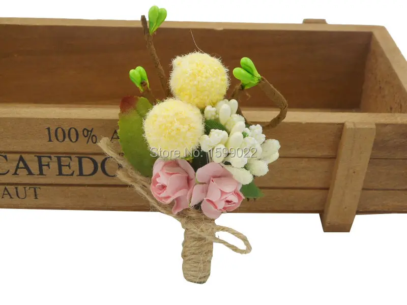 Garden Best Man Wedding Boutonniere Burlap Vintage Suit Accessories Mens Buttonhole Brooch Birthday Party Creative Return Gifts
Garden Best Man Wedding Boutonniere Burlap Vintage Suit Accessories Mens Buttonhole Brooch Birthday Party Creative Return Gifts