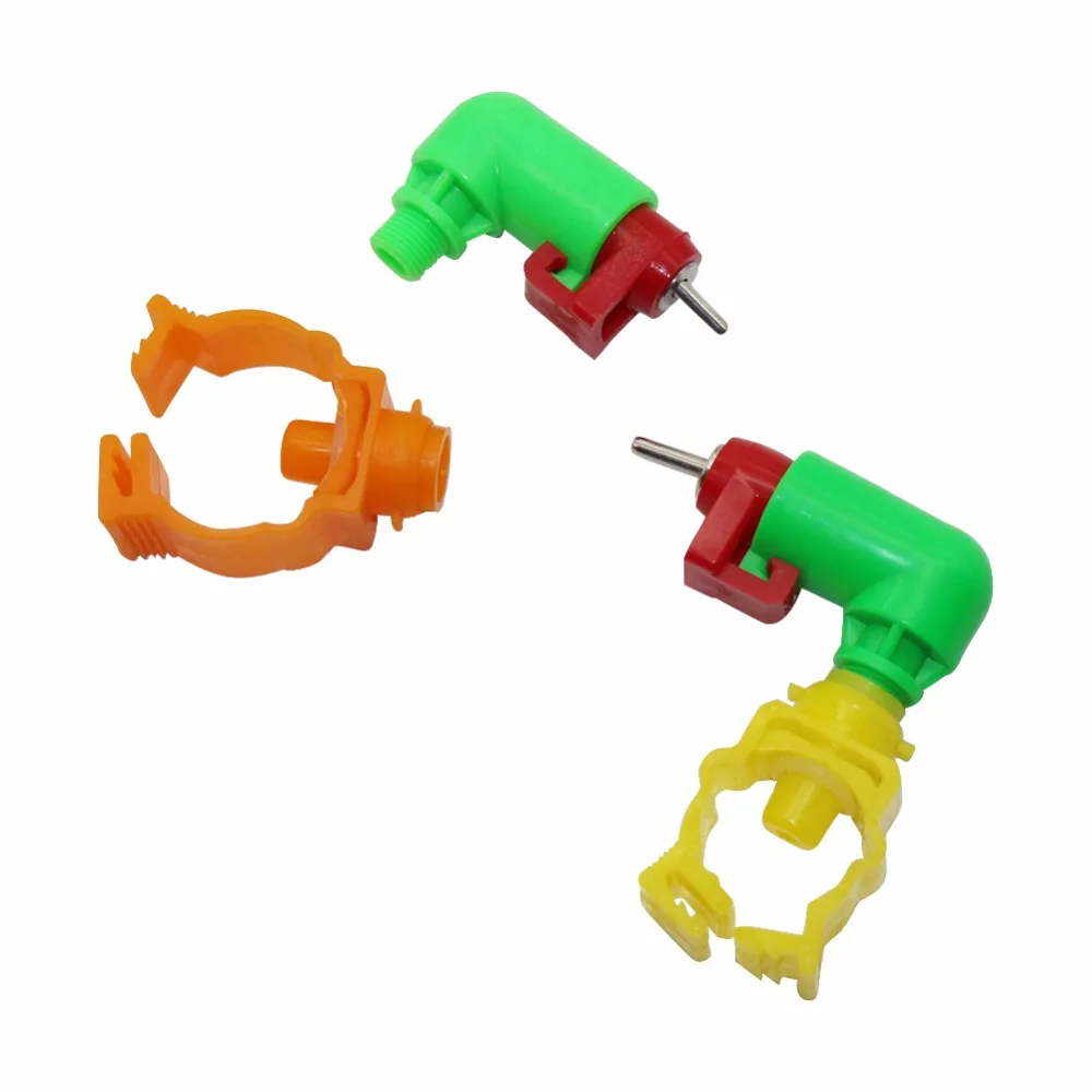 20 Pcs Farm Equipment Quail Pigeon Automatic Chicken Nipple Drinker Tube diameter 25mm 20mm Poultry Farming Tools
20 Pcs Farm Equipment Quail Pigeon Automatic Chicken Nipple Drinker Tube diameter 25mm 20mm Poultry Farming Tools
