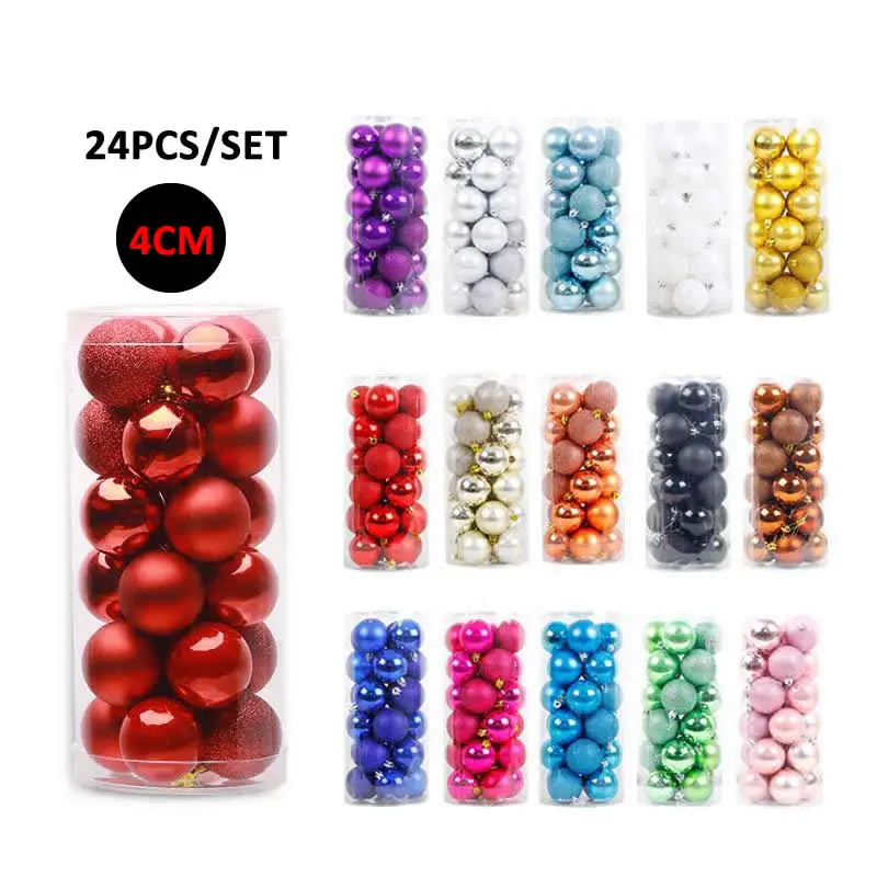 24pcs/Lot 4cm/1.6Inch Color Decoration Ball Christmas Tree Hang Ornaments Shiny Bauble Ball For Home House Bar Party Decoration
24pcs/Lot 4cm/1.6Inch Color Decoration Ball Christmas Tree Hang Ornaments Shiny Bauble Ball For Home House Bar Party Decoration