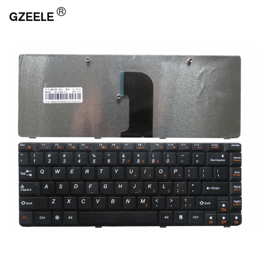 GZEELE US laptop Keyboard For LENOVO G460 G460A G460E G460AL G460EX G465 black new English keyboards
GZEELE US laptop Keyboard For LENOVO G460 G460A G460E G460AL G460EX G465 black new English keyboards