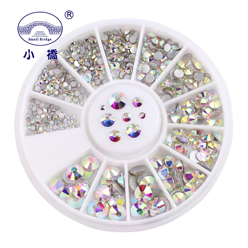 SS3-SS20 White AB Glass Rhinestones For Nails Art Decorations Glitter Garment Beads FlatBack Strass Crystal 500pcs In Wheel
SS3-SS20 White AB Glass Rhinestones For Nails Art Decorations Glitter Garment Beads FlatBack Strass Crystal 500pcs In Wheel