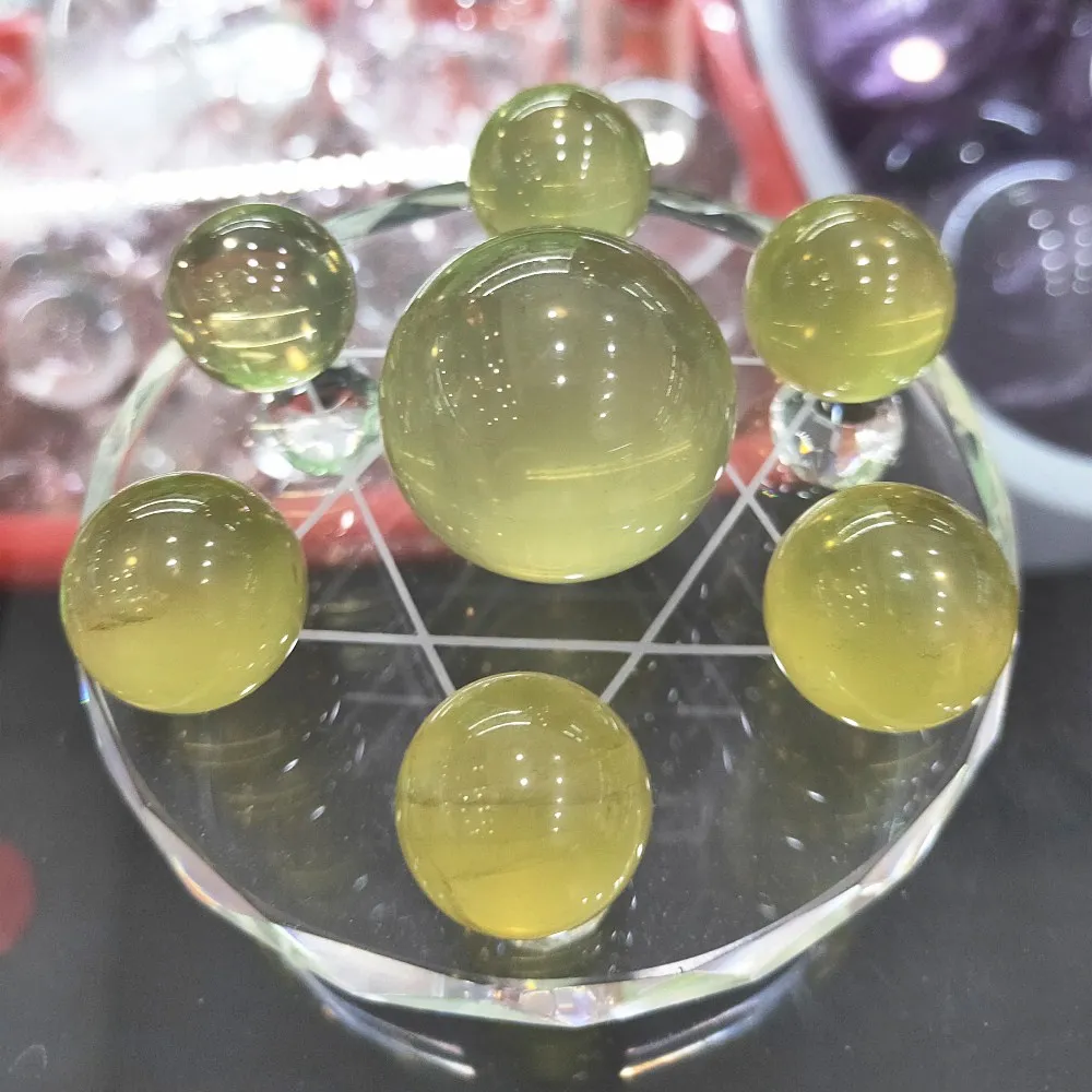 Crystal ball Natural citrine Quartz Sphere Seven Star Group gemstone Sphere Ball Chakra glass base stand healing home decor
Crystal ball Natural citrine Quartz Sphere Seven Star Group gemstone Sphere Ball Chakra glass base stand healing home decor
