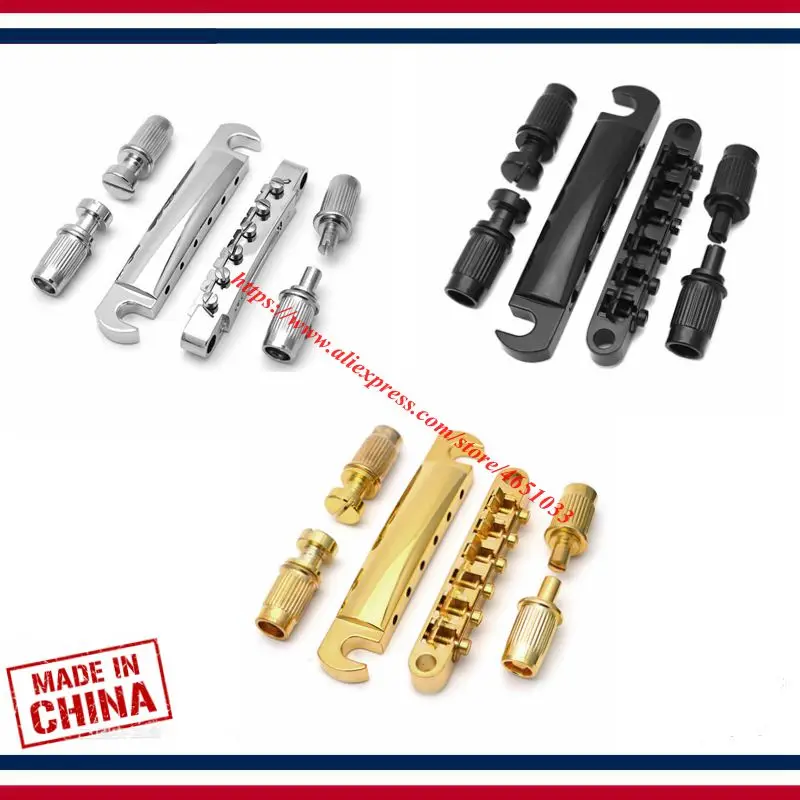 Guitar accessories - LP electric guitar split string bridge, pull string plate - Guitar parts
Guitar accessories - LP electric guitar split string bridge, pull string plate - Guitar parts