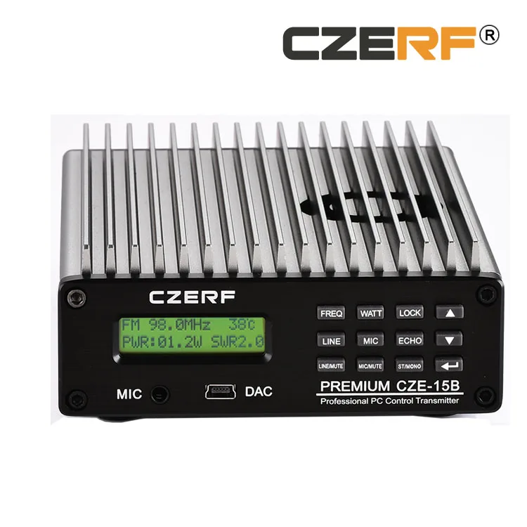 CZE-15B 15 Watt Professional audio FM Radio Station FM Transmitter for Drive in Cinema
CZE-15B 15 Watt Professional audio FM Radio Station FM Transmitter for Drive in Cinema