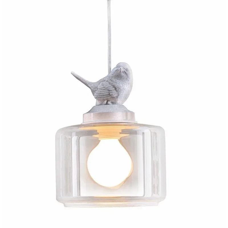 Transparent Glass White Bird Pendant Lights Cord For Restaurant Coffee Bar Hallway Lighting Fixtures Suspension PL350
Transparent Glass White Bird Pendant Lights Cord For Restaurant Coffee Bar Hallway Lighting Fixtures Suspension PL350