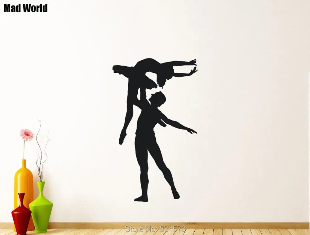 Mad World-Ballet Dance Ballet Couples Dancing Wall Art Stickers Wall Decals Home DIY Decoration Removable Decor Wall Stickers
Mad World-Ballet Dance Ballet Couples Dancing Wall Art Stickers Wall Decals Home DIY Decoration Removable Decor Wall Stickers