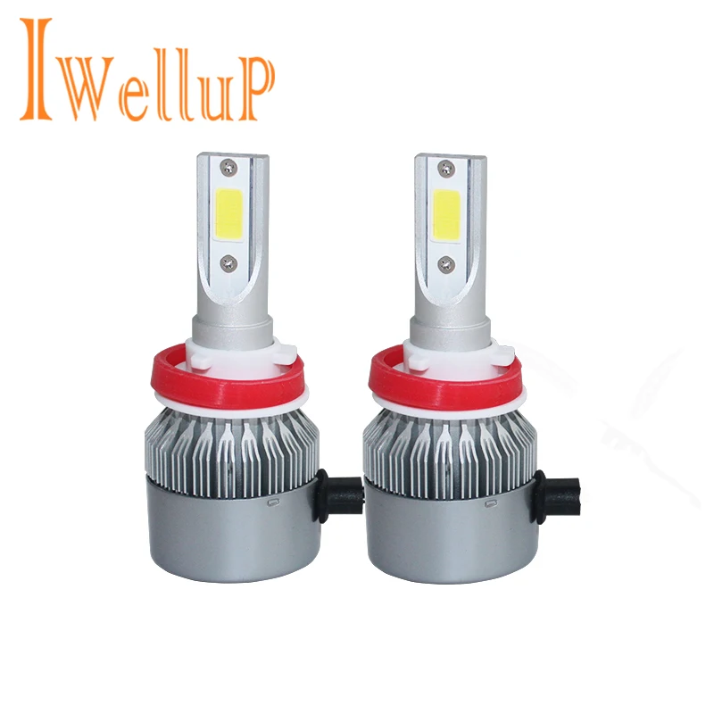 2 Pcs 12V 24V Car Headlight H4 LED H7 H1 H8 H9 H11 HB2 HB4 9005 9006 72W 8000LM Auto Headlamp 6500K Light Bulb 
2 Pcs 12V 24V Car Headlight H4 LED H7 H1 H8 H9 H11 HB2 HB4 9005 9006 72W 8000LM Auto Headlamp 6500K Light Bulb