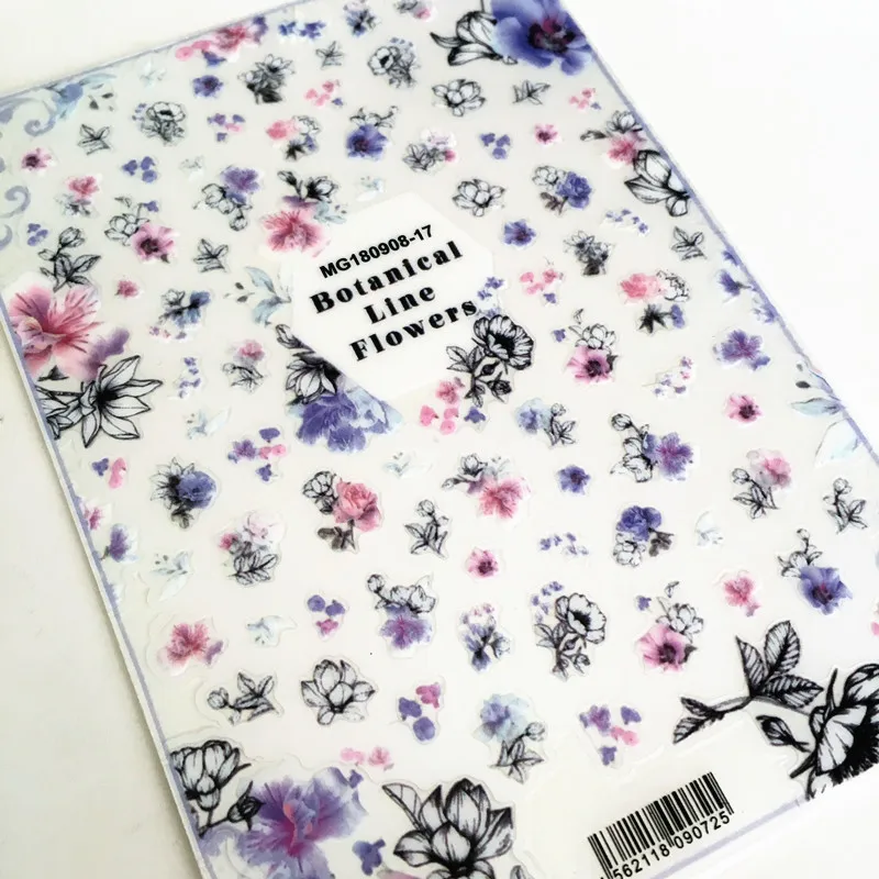Newest MG180908-08-17 flower 3d nail art sticker nail decal stamping export japan designs rhinestones decorations
Newest MG180908-08-17 flower 3d nail art sticker nail decal stamping export japan designs rhinestones decorations