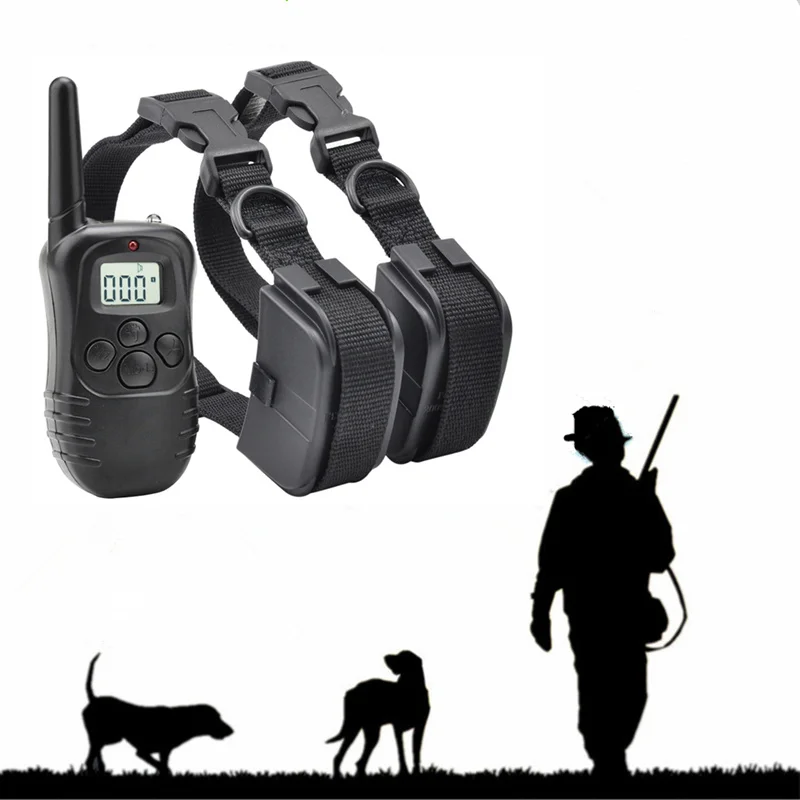 300M Pet Dog Rechargeable Collar Waterproof Remote Control Electric Shock Collar LCD Display Dog Training Collar for 2 Dogs
300M Pet Dog Rechargeable Collar Waterproof Remote Control Electric Shock Collar LCD Display Dog Training Collar for 2 Dogs