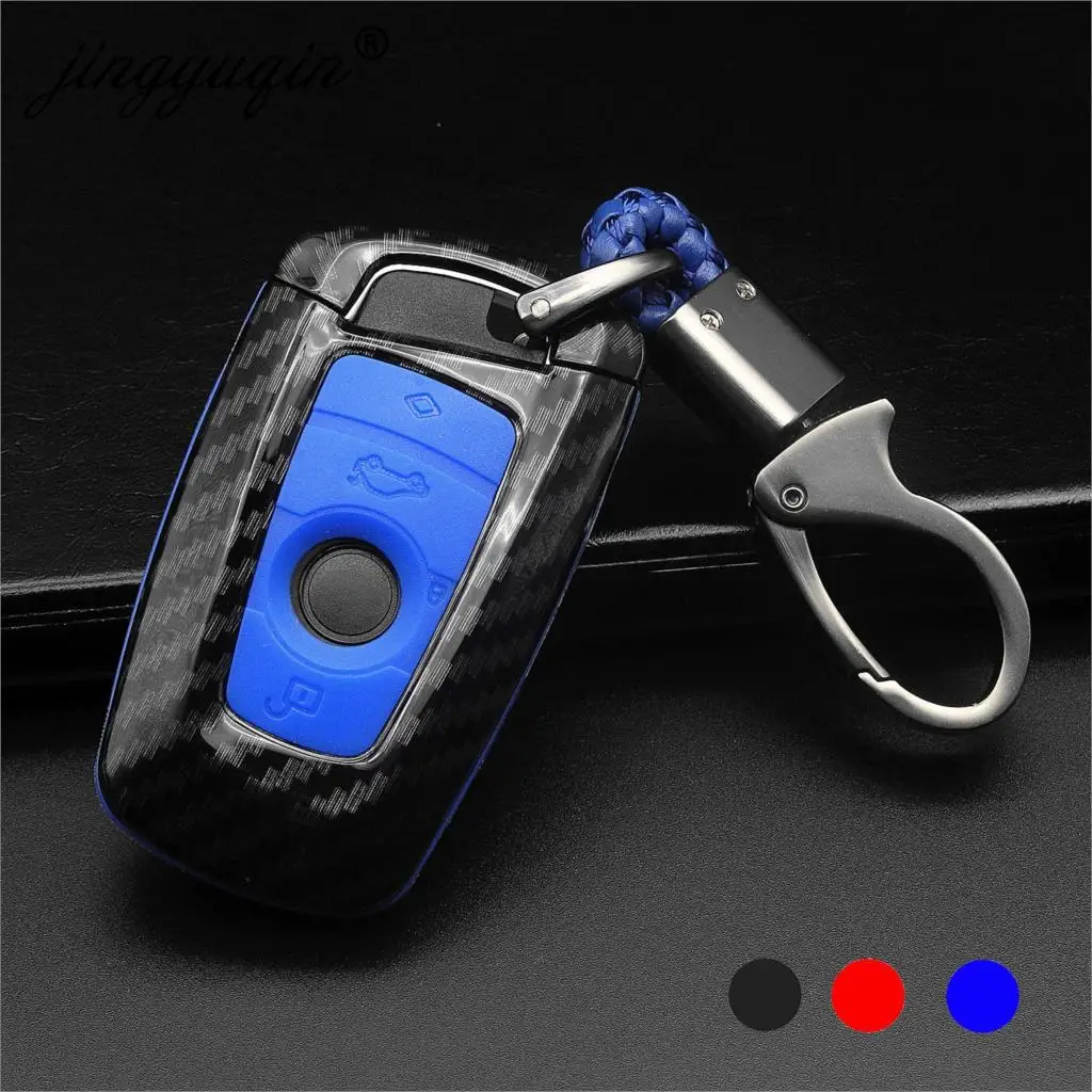 jingyuqin Carbon +Silicone Car Key Case for BMW 520 525 f30 f10 F18 118i 320i 1 3 5 7 Series Car Styling Double Protection Cover
jingyuqin Carbon +Silicone Car Key Case for BMW 520 525 f30 f10 F18 118i 320i 1 3 5 7 Series Car Styling Double Protection Cover
