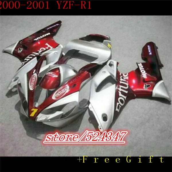 Hey-2015 red silver Fairing kits for 2000 2001 YZF R1 YZF-R1 2000-2001 YZF1000 YZFR1 00 01 Fairings set for Yamaha
Hey-2015 red silver Fairing kits for 2000 2001 YZF R1 YZF-R1 2000-2001 YZF1000 YZFR1 00 01 Fairings set for Yamaha