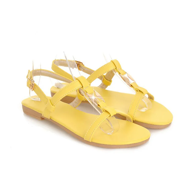 Summer New Casual Flat Bottomed Sandals Comfortable Soles Shoes Footwear School Sandals Green Beige Yellow Open Toe Basic
Summer New Casual Flat Bottomed Sandals Comfortable Soles Shoes Footwear School Sandals Green Beige Yellow Open Toe Basic
