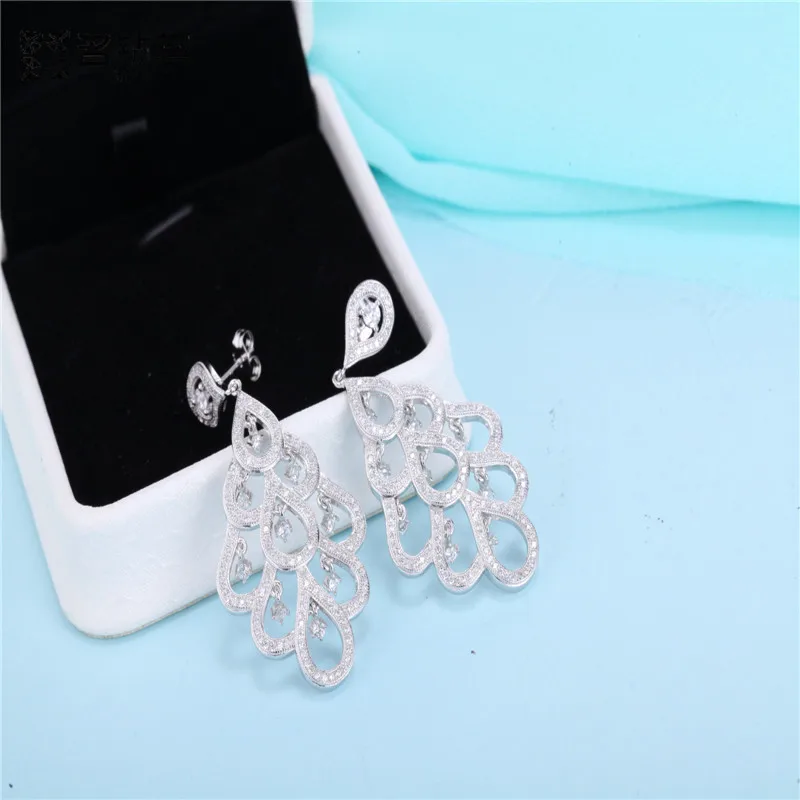 MZH Brand Fashion Romantic 2016 New Earrings For Womens Classic Trendy Jewelry Elegant Silver Drop Earrings Female CASE04119A
MZH Brand Fashion Romantic 2016 New Earrings For Womens Classic Trendy Jewelry Elegant Silver Drop Earrings Female CASE04119A