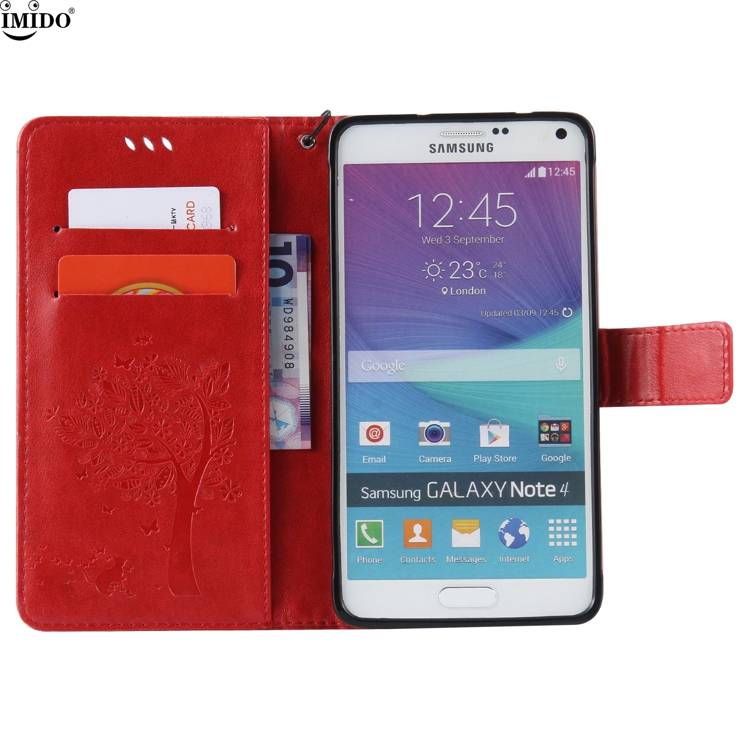 Для Galaxy note4 чехол N910 Роскошная тисненная кожа флип для SamSung Note 4 Coque N910f Capa 5 7 "Note