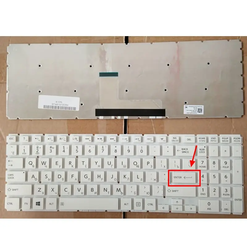 GZEELE White RU keyboard FOR Toshiba L50-B L50D-B L55DT-B S50-B russian Laptop Keyboard
GZEELE White RU keyboard FOR Toshiba L50-B L50D-B L55DT-B S50-B russian Laptop Keyboard