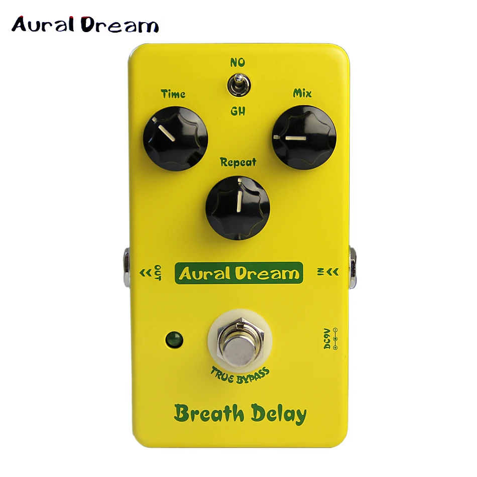 Аналоговая педаль с задержкой дыхания Aural Dream True Bypass для электрогитары аксессуары