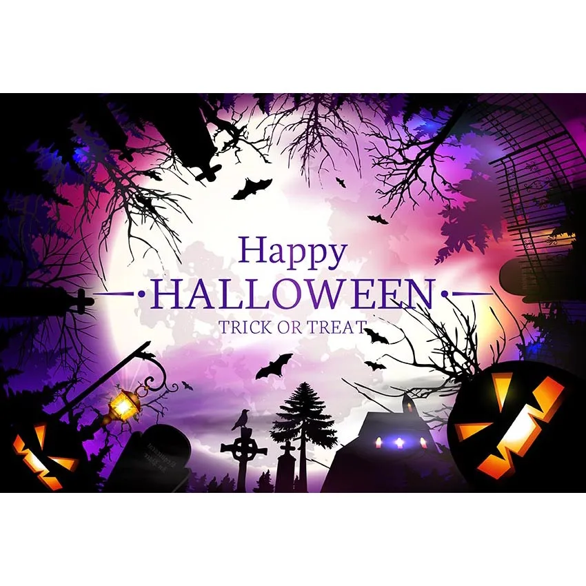 Gradient Photography Background Magic Forset Castle And Pumpkin Black Graveyard And Bats Backdrop For Halloween Celebration
Gradient Photography Background Magic Forset Castle And Pumpkin Black Graveyard And Bats Backdrop For Halloween Celebration