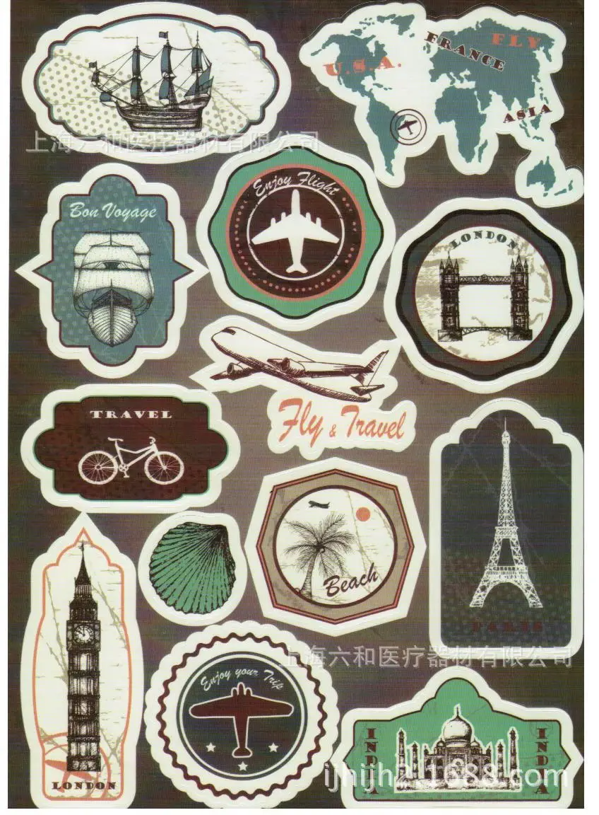 Hot Sell Aviation Design PVC Waterproof Laptop Stickers Suitcase For Refrigerator Car Ipad Phone Stickers
Hot Sell Aviation Design PVC Waterproof Laptop Stickers Suitcase For Refrigerator Car Ipad Phone Stickers
