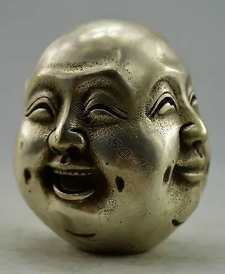 Healing Medicine Decorated Handwork Tibet Silver Carved 4 mood Buddha Statue Garden Decoration 100% real Tibetan Silver Brass
Healing Medicine Decorated Handwork Tibet Silver Carved 4 mood Buddha Statue Garden Decoration 100% real Tibetan Silver Brass
