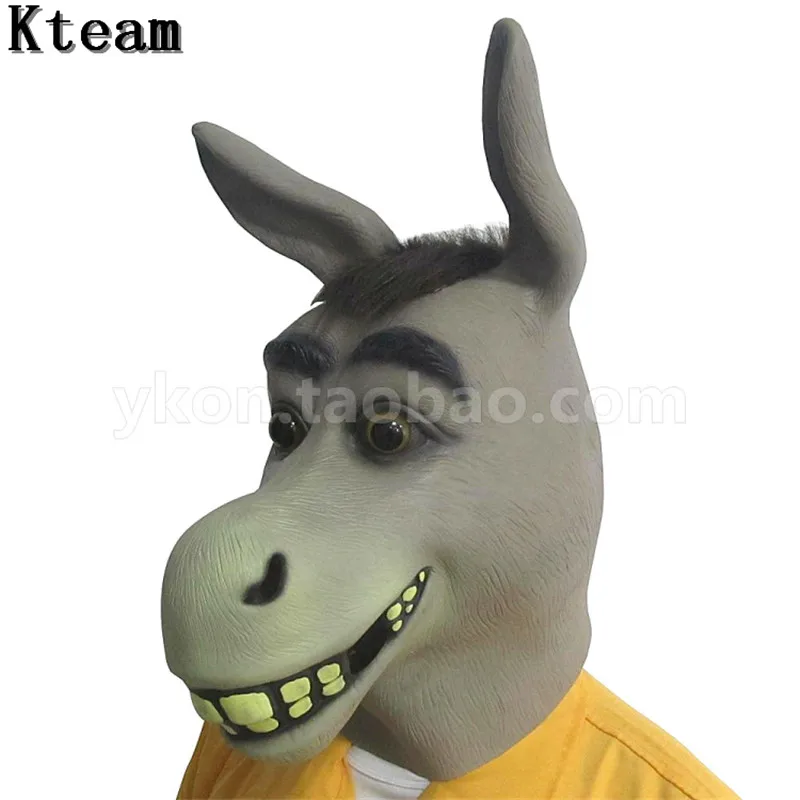 Funny Party Cosplay Donkey Head Mask Animal Masks Masquerade Adult Ghost Mask Halloween Props Costumes Fancy Dress Party Mask
Funny Party Cosplay Donkey Head Mask Animal Masks Masquerade Adult Ghost Mask Halloween Props Costumes Fancy Dress Party Mask