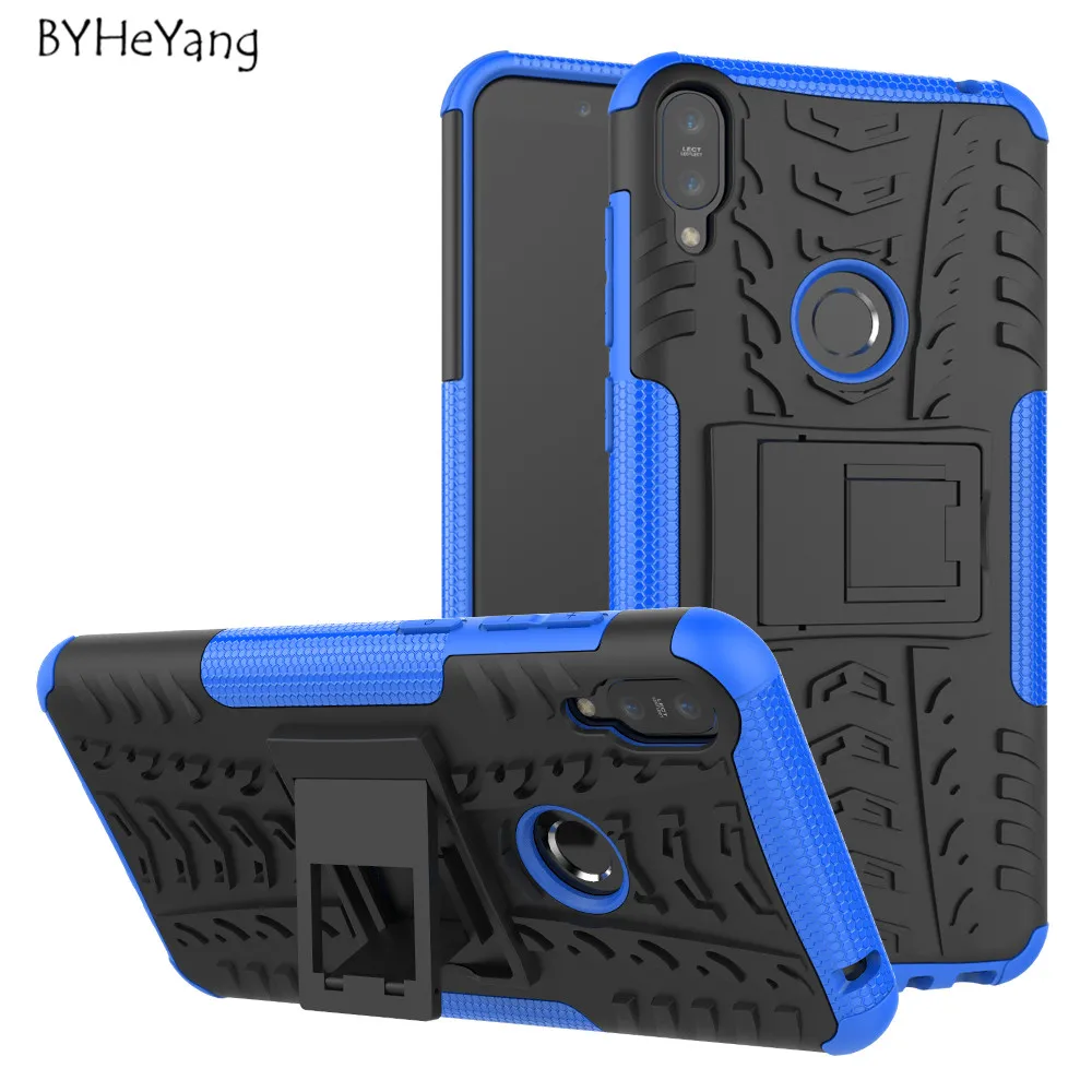 BYHeYang For Asus Zenfone Max Pro M1 ZB602KL Case ShockProof TPU +PC Phone Stand Armor ZB601KL Cover |