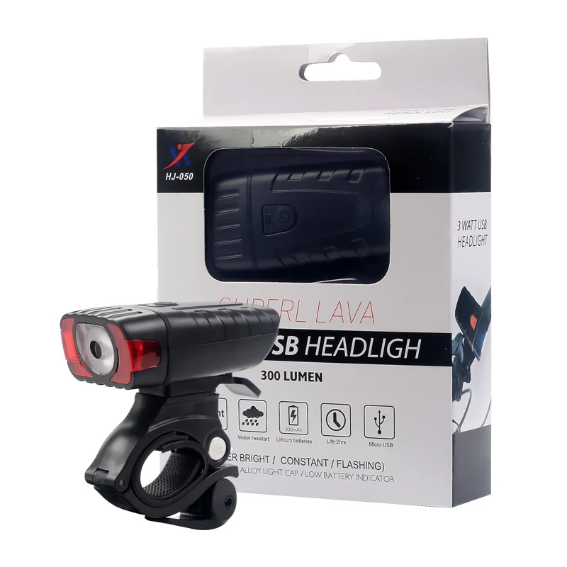 BIKEIN 300 Lumen USB Rechargeable Bicycle Handlebar LED Front Light Quick Release 3 Modes 800mAh Battery Bicycle Accessories 75g
BIKEIN 300 Lumen USB Rechargeable Bicycle Handlebar LED Front Light Quick Release 3 Modes 800mAh Battery Bicycle Accessories 75g