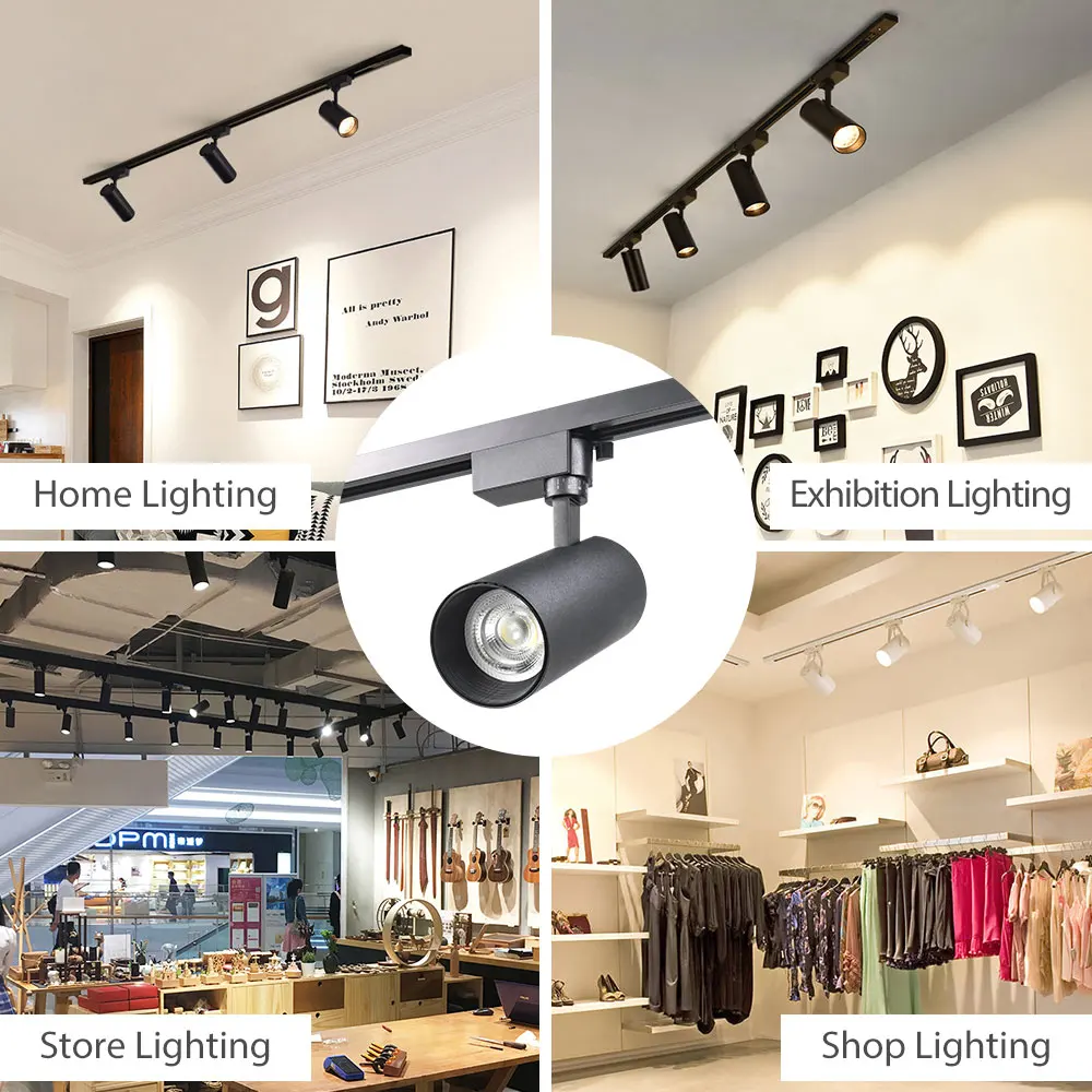 Led Track Light 30W Track Lighting For Clothing Shop Window Exhibition Home Spots Rail Lights 2 Wire Ceiling Fixture Spotlights
Led Track Light 30W Track Lighting For Clothing Shop Window Exhibition Home Spots Rail Lights 2 Wire Ceiling Fixture Spotlights