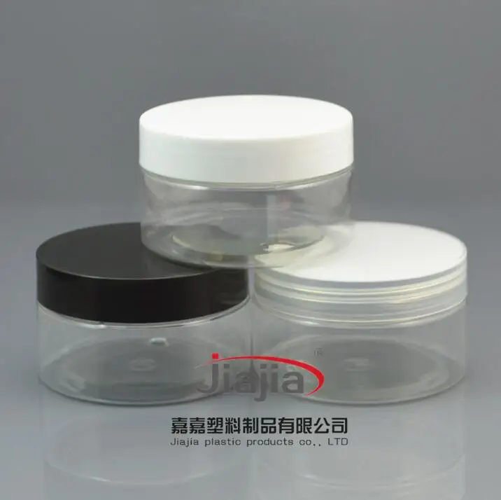 100ml clear PET Jar with black/white/clear PP lid,Clear Skin Cream Container 100g Hair Mask Jar Cosmetic packing,thick base
100ml clear PET Jar with black/white/clear PP lid,Clear Skin Cream Container 100g Hair Mask Jar Cosmetic packing,thick base