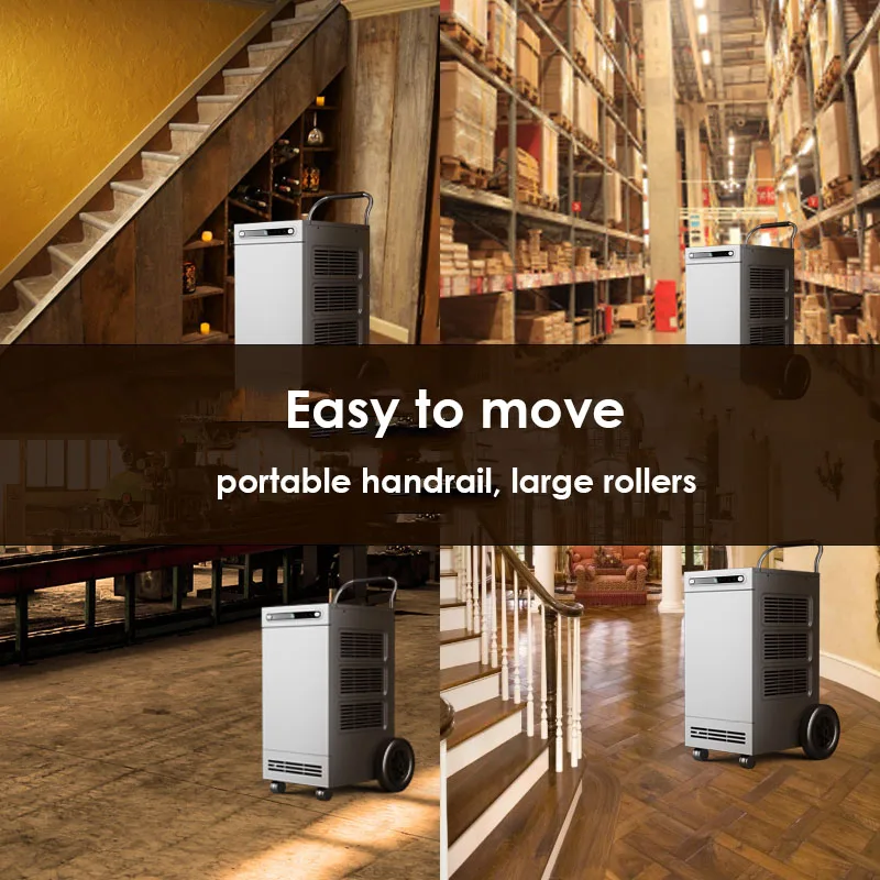 138L/Day Industrial Intelligent Dehumidifier DX-8138D/DX-8150D Large Power Dehumidification Machine Air Dryer
138L/Day Industrial Intelligent Dehumidifier DX-8138D/DX-8150D Large Power Dehumidification Machine Air Dryer