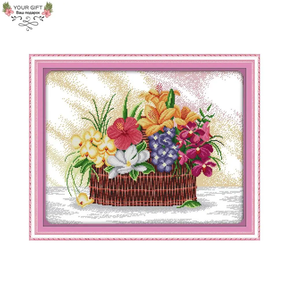 Joy Sunday Flowers Home Decor H415 14CT 11CT Stamped Counted Blossoms Scent The Air Embroidery Cross Stitch Kit
Joy Sunday Flowers Home Decor H415 14CT 11CT Stamped Counted Blossoms Scent The Air Embroidery Cross Stitch Kit