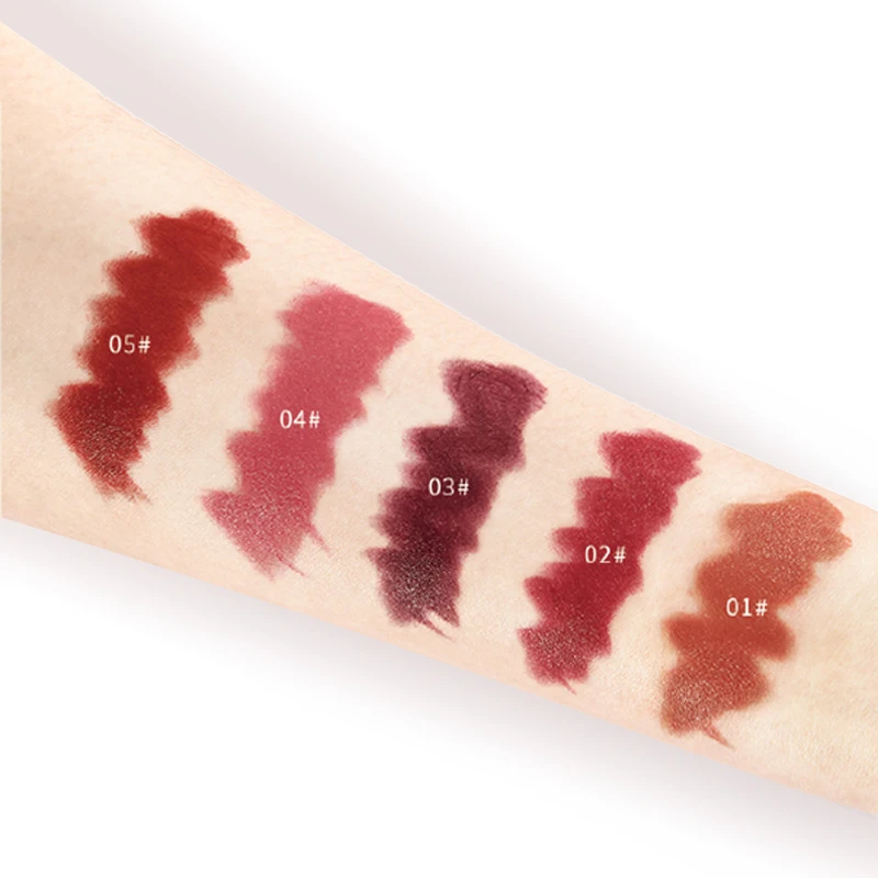 Newest 5pcs/Set Capsule Matte Lipstick Waterproof Bright Lip gloss Pigment Moisturizing Velvet Beauty Makeup Kit TSLM2
Newest 5pcs/Set Capsule Matte Lipstick Waterproof Bright Lip gloss Pigment Moisturizing Velvet Beauty Makeup Kit TSLM2