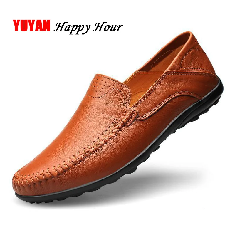 Loafers Men Genuine Leather Shoes Men Casual Natural Leather Loafers Fashion Brand Mens Casual Shoes Cow Leather Male Shoes A605
Loafers Men Genuine Leather Shoes Men Casual Natural Leather Loafers Fashion Brand Mens Casual Shoes Cow Leather Male Shoes A605