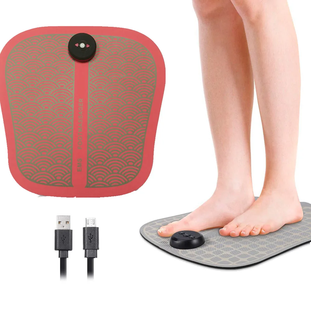 Electric Foot Massager Portable ABS Physiotherapy Feet Legs Muscle Stimulator Integrated Fitness Equipments USB Rechargeable
Electric Foot Massager Portable ABS Physiotherapy Feet Legs Muscle Stimulator Integrated Fitness Equipments USB Rechargeable