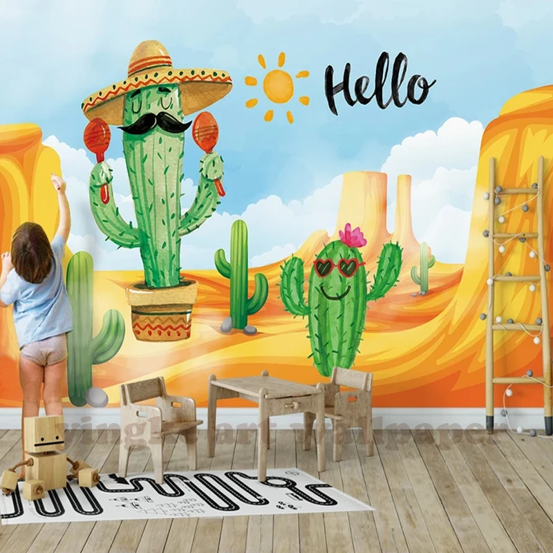 3D photo wallpaper hand painted succulent plants cartoon kids mural Children room sofa background wallpaper papel de parede
3D photo wallpaper hand painted succulent plants cartoon kids mural Children room sofa background wallpaper papel de parede