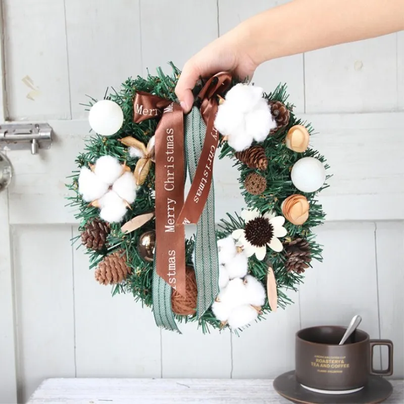 American wreath-door hanging restaurant window wicker Christmas tree decorations 30cm Free Shipping
American wreath-door hanging restaurant window wicker Christmas tree decorations 30cm Free Shipping