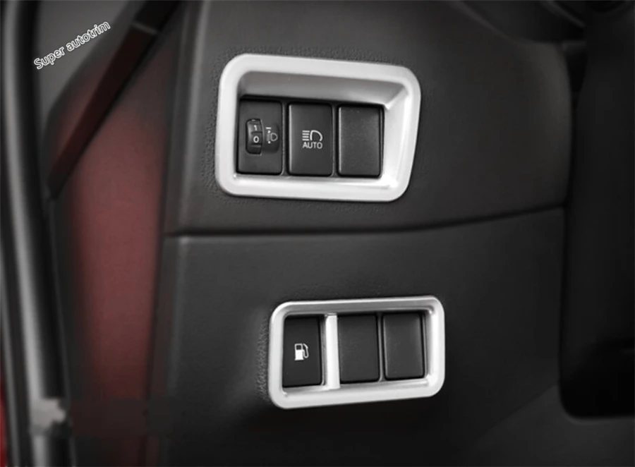 Lapetus Front Head Lights Headlight Switches Button Cover Trim Carbon Fiber ABS For Toyota C-HR CHR 2016 - 2021
Lapetus Front Head Lights Headlight Switches Button Cover Trim Carbon Fiber ABS For Toyota C-HR CHR 2016 - 2021