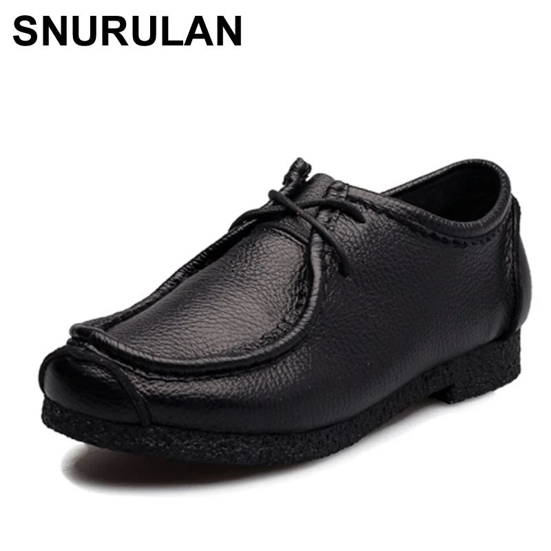 SNURULAN 2018 New Arrive Quality Handmade Flats Women Shoes Spring Women Flat Heel Soft Loafers Women Genuine Leather Shoes E088
SNURULAN 2018 New Arrive Quality Handmade Flats Women Shoes Spring Women Flat Heel Soft Loafers Women Genuine Leather Shoes E088