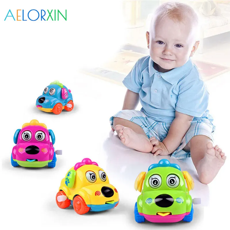 Cute Cartoon Animal Dog Wind Up Toys Running Car Clockwork Toys Classic Toy Newborn Cars Toys For Children Oyuncak Wind
Cute Cartoon Animal Dog Wind Up Toys Running Car Clockwork Toys Classic Toy Newborn Cars Toys For Children Oyuncak Wind
