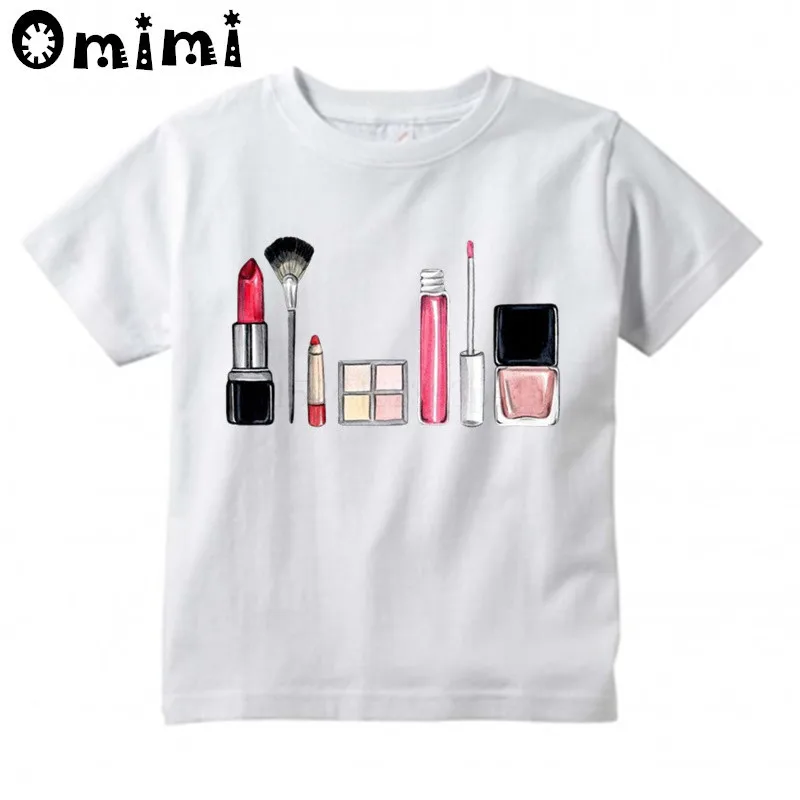 Baby Kids T Shirt Boys/Girls CUTE makeup Short Sleeve Tops Children's beautiful girl White T-Shirt, ooo3091
Baby Kids T Shirt Boys/Girls CUTE makeup Short Sleeve Tops Children's beautiful girl White T-Shirt, ooo3091